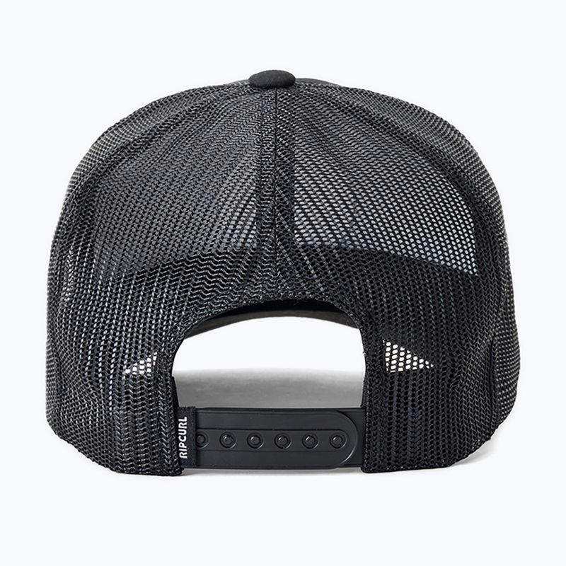 Kinder-Basecap Rip Curl Wetsuit Icon Trucker washed black 3