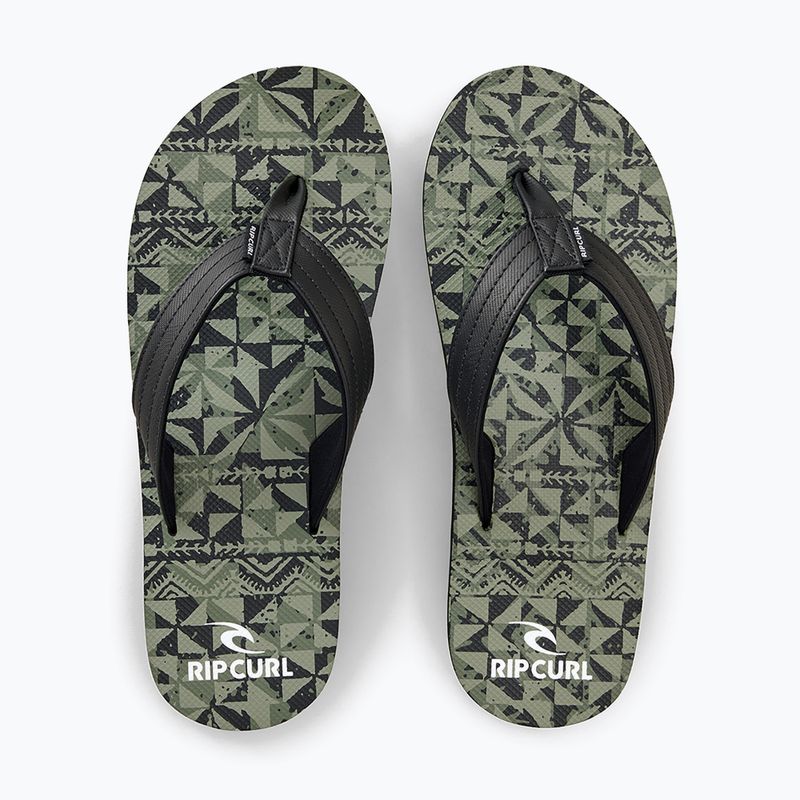 Herren Flip-Flops Rip Curl Ripper Bloom military green 5