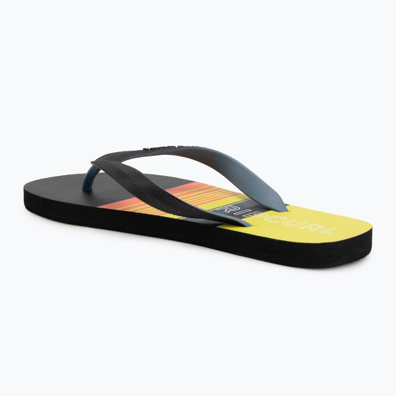 Herren Flip-Flops Rip Curl Daybreaker Bloom Open Toe neon lime 3