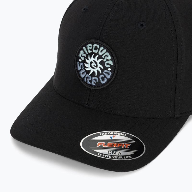 Basecap Rip Curl Pacific Rinse Flexfit black 3