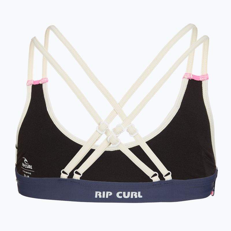 Kinder-Badeanzug zweiteilig Rip Curl Surf Revival Bikini navy 4