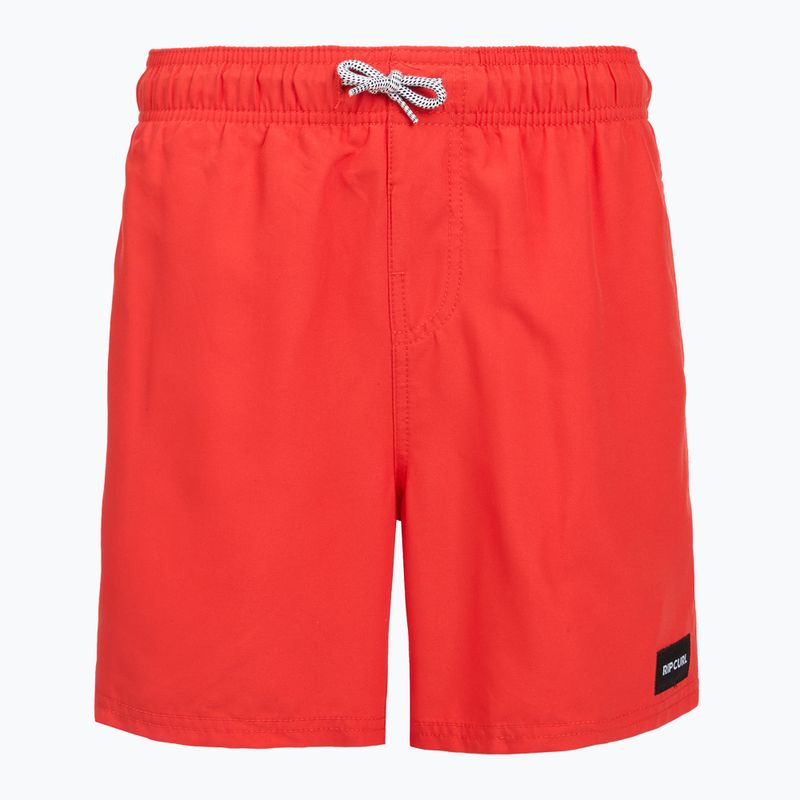 Badeshorts für Kinder Rip Curl Offset Volley red 7