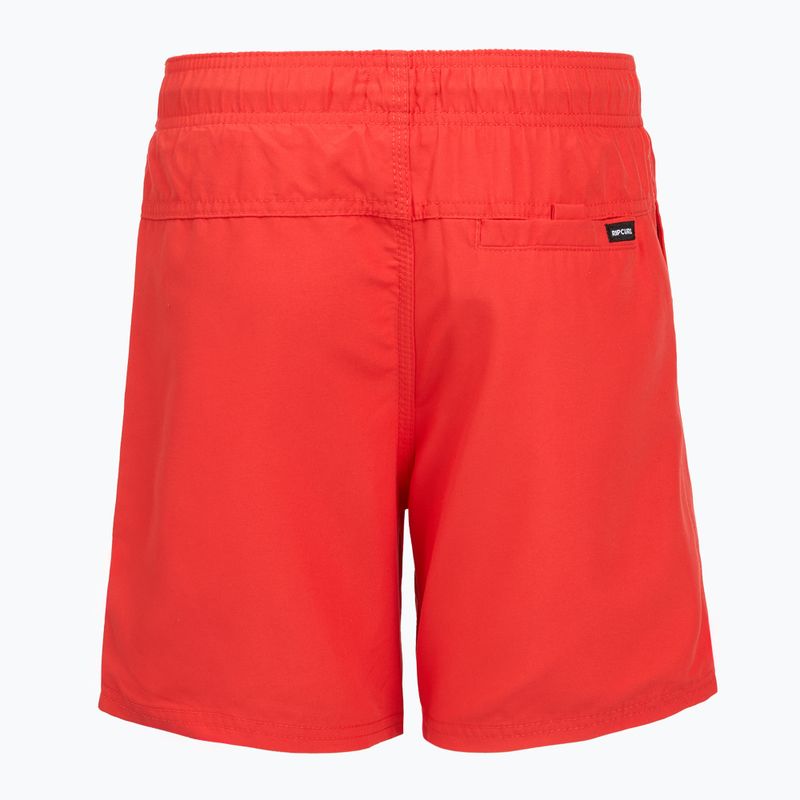 Badeshorts für Kinder Rip Curl Offset Volley red 8