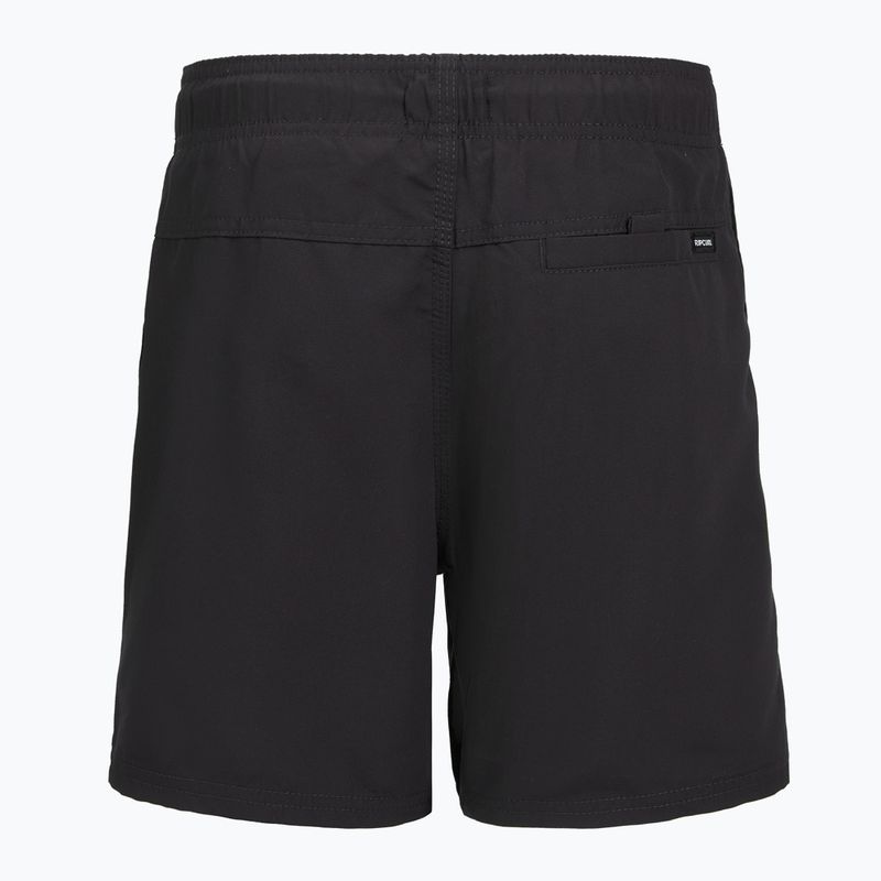 Badeshorts für Kinder Rip Curl Offset Volley black 2