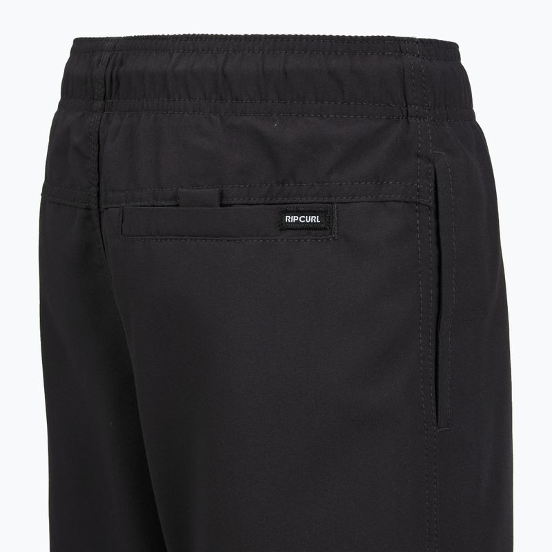 Badeshorts für Kinder Rip Curl Offset Volley black 4