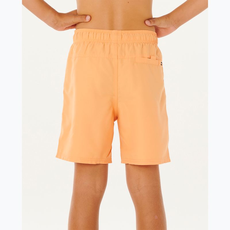Badeshorts für Kinder Rip Curl Offset Volley mandarin set 3