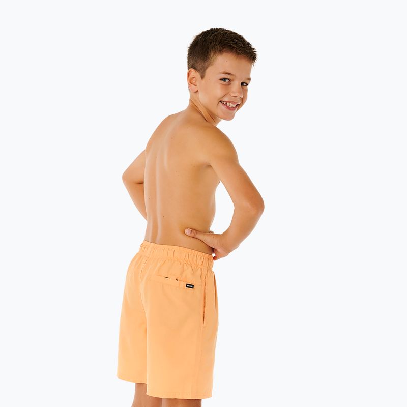 Badeshorts für Kinder Rip Curl Offset Volley mandarin set 5