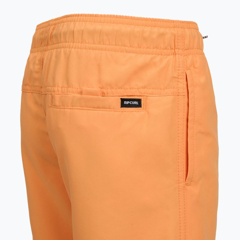 Badeshorts für Kinder Rip Curl Offset Volley mandarin set 10