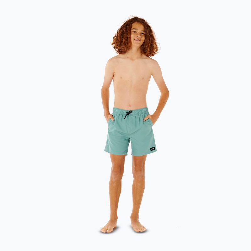 Badeshorts für Kinder Rip Curl Offset Volley blue lagoon 2