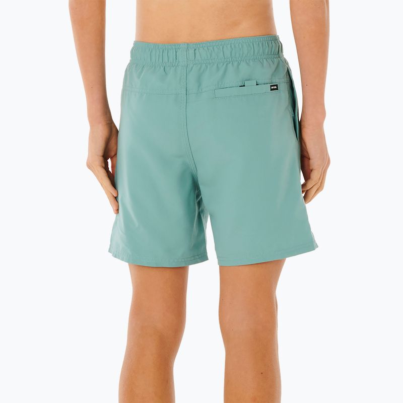 Badeshorts für Kinder Rip Curl Offset Volley blue lagoon 3