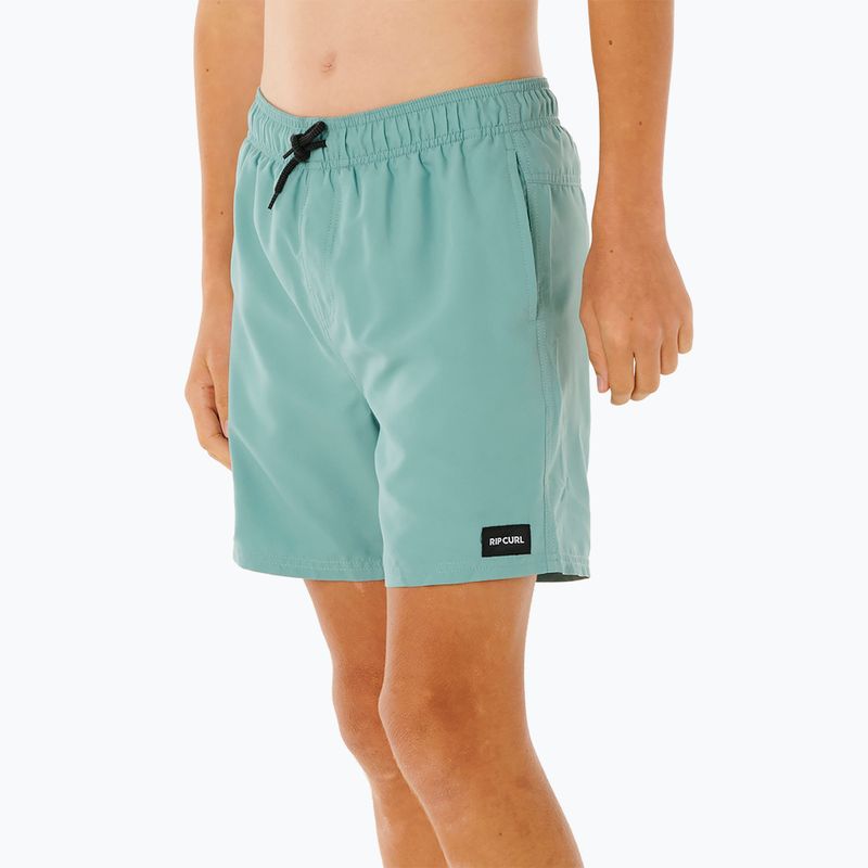 Badeshorts für Kinder Rip Curl Offset Volley blue lagoon 4