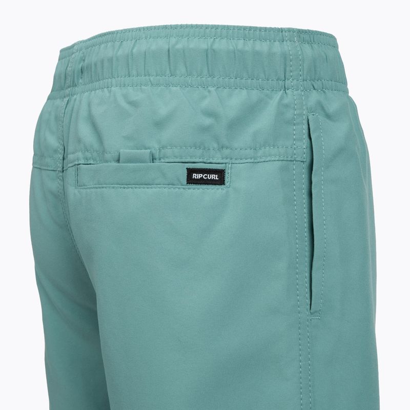 Badeshorts für Kinder Rip Curl Offset Volley blue lagoon 10
