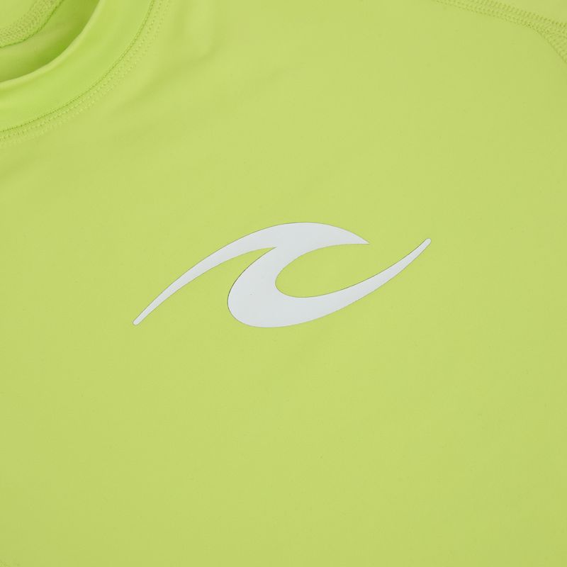 Kinder-Schwimmshirt Rip Curl Waves Upf lime 3