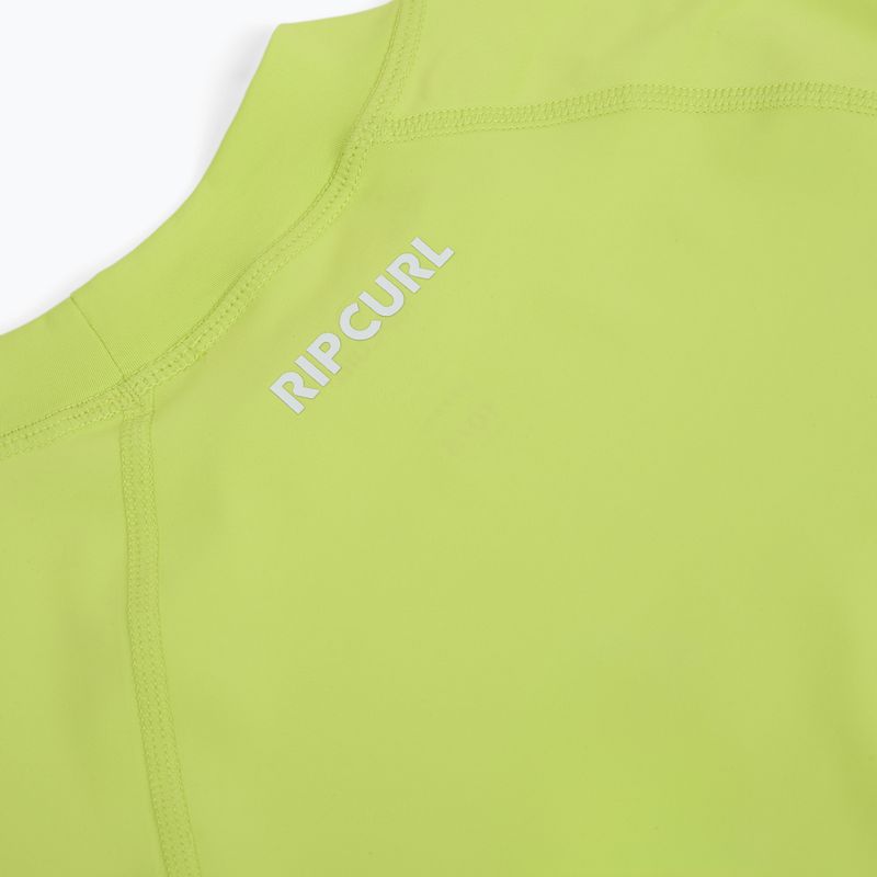 Kinder-Schwimmshirt Rip Curl Waves Upf lime 4