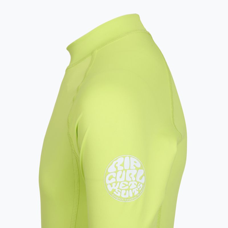 Kinder-Schwimmshirt Rip Curl Waves Upf lime 5