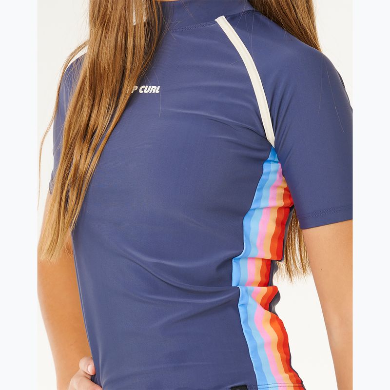 Kinder-Schwimmshirt Rip Curl Surf Revival Rash Vest navy 6