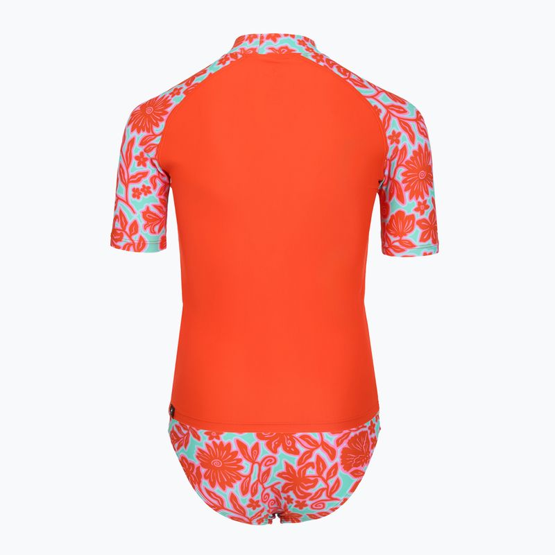 Kinder-Badeanzug zweiteilig Rip Curl Sunshine Squad 3P Set bright red 2