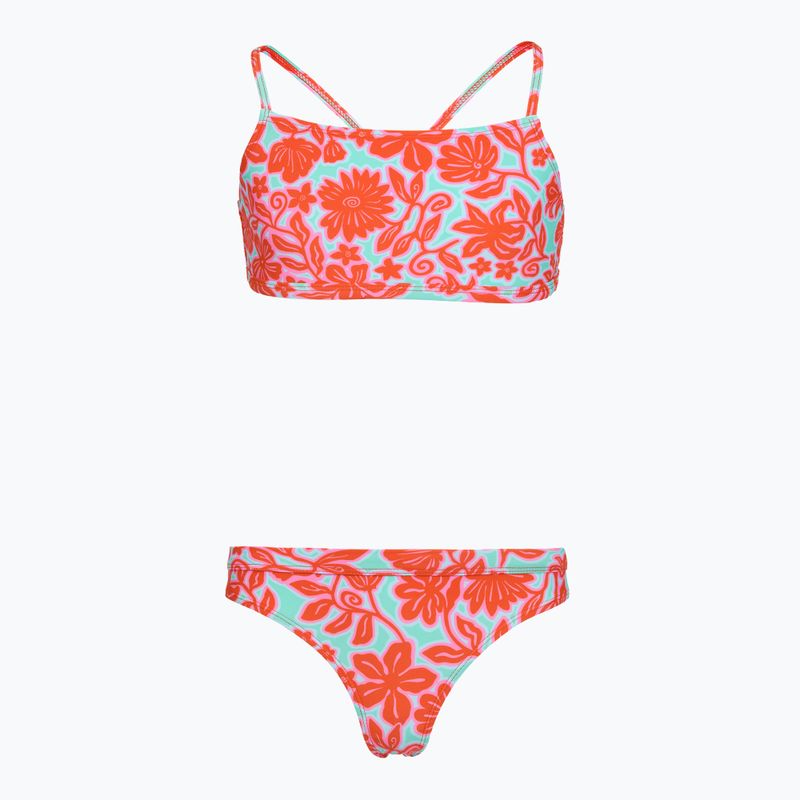 Kinder-Badeanzug zweiteilig Rip Curl Sunshine Squad 3P Set bright red 7