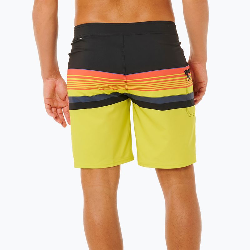 Herren-Badeshorts Rip Curl Mirage Day Breaker 19 neon lime 3
