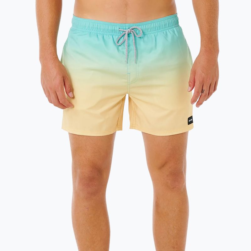 Herren-Badeshorts Rip Curl Offset Fade Volley aqua