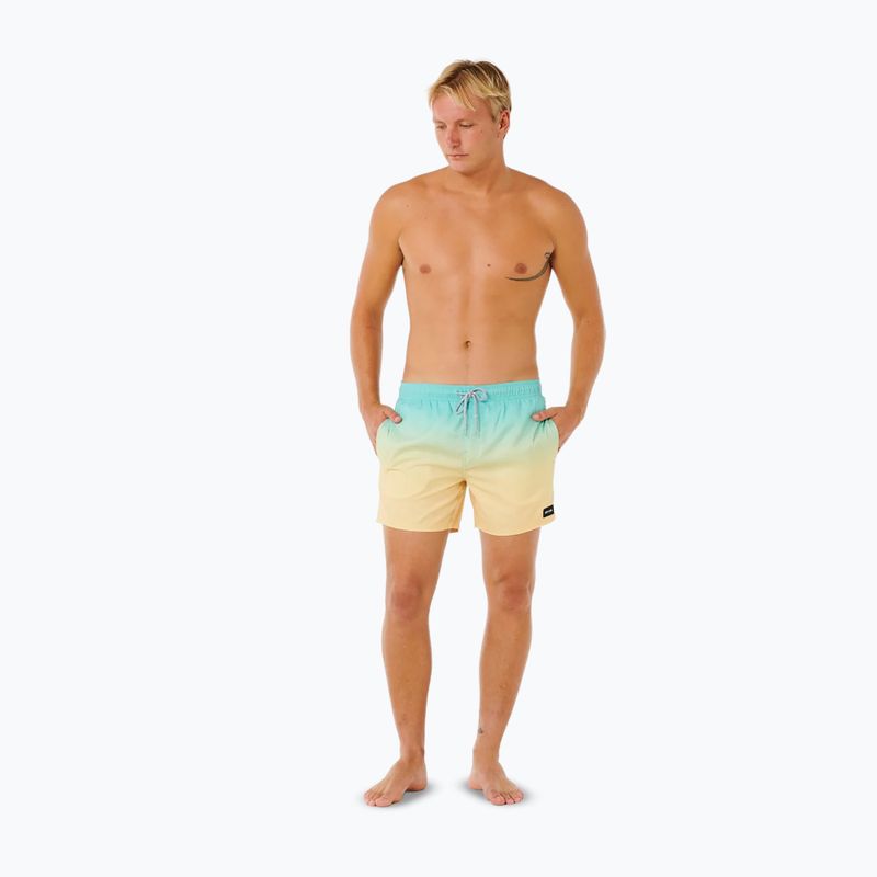 Herren-Badeshorts Rip Curl Offset Fade Volley aqua 2