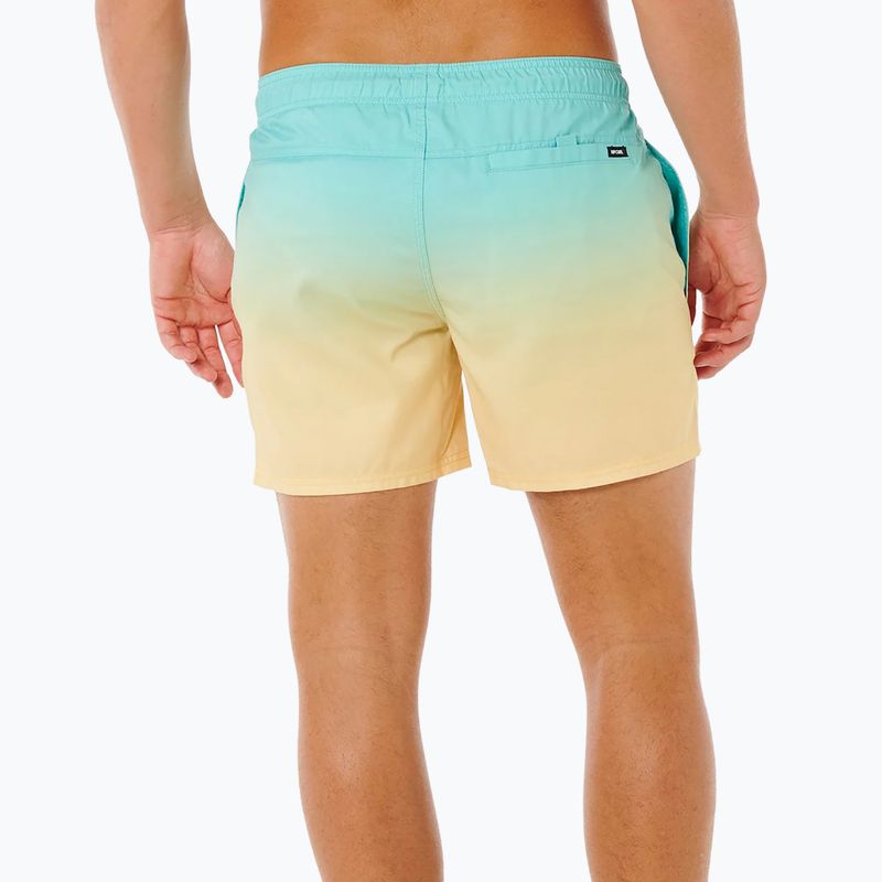 Herren-Badeshorts Rip Curl Offset Fade Volley aqua 3