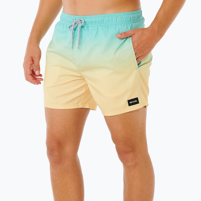 Herren-Badeshorts Rip Curl Offset Fade Volley aqua 4