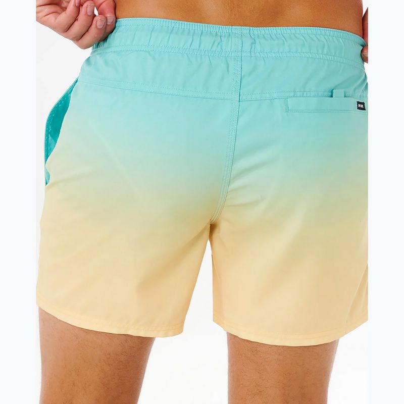 Herren-Badeshorts Rip Curl Offset Fade Volley aqua 6