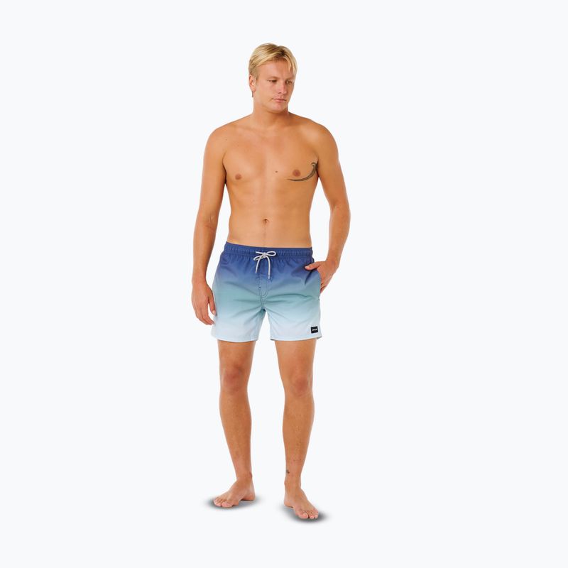 Herren-Badeshorts Rip Curl Offset Fade Volley light navy 2