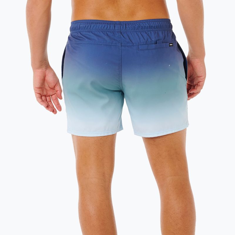 Herren-Badeshorts Rip Curl Offset Fade Volley light navy 3