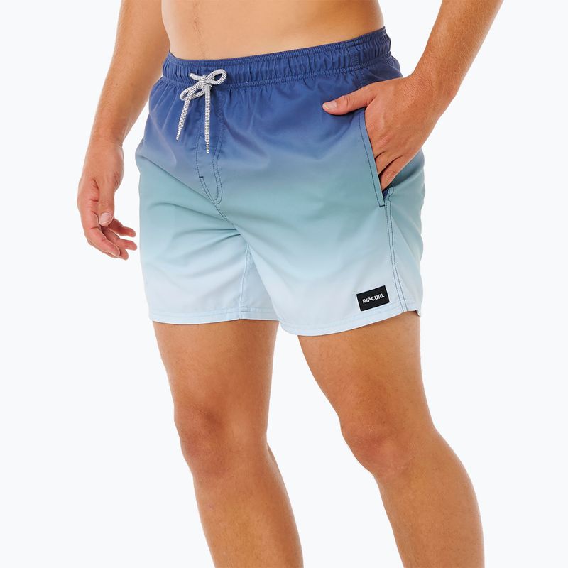 Herren-Badeshorts Rip Curl Offset Fade Volley light navy 4