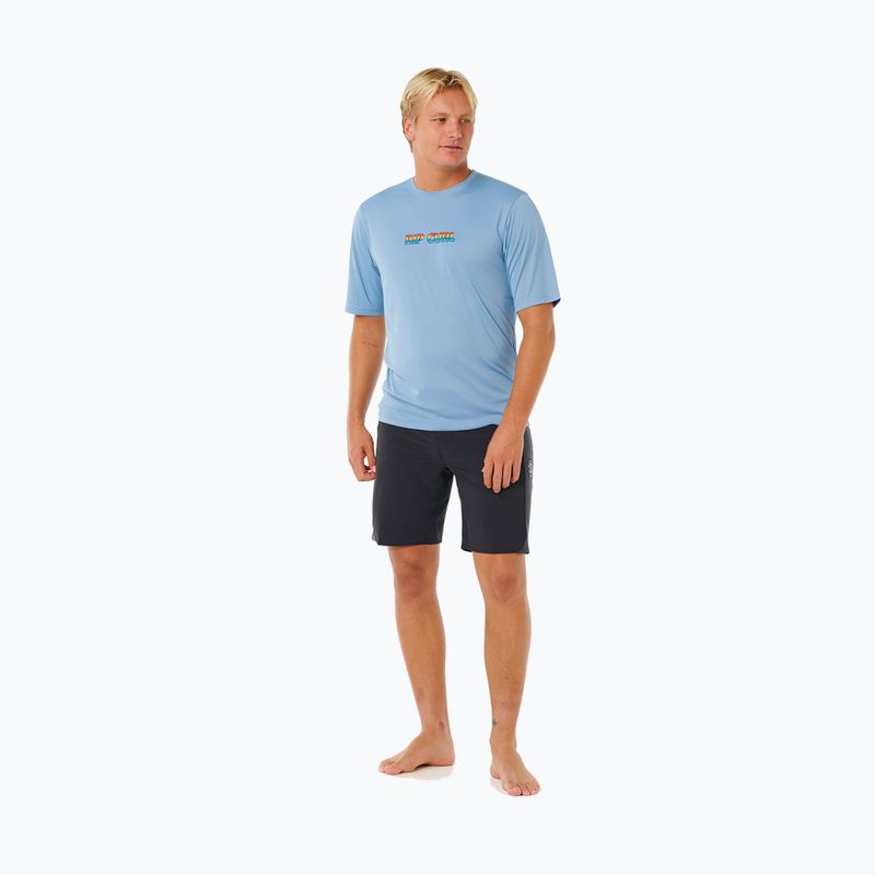 Herren-Schwimmshirt Rip Curl Icons Of Surflite Upf faded denim 2