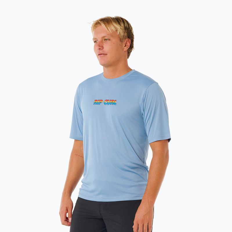 Herren-Schwimmshirt Rip Curl Icons Of Surflite Upf faded denim 4