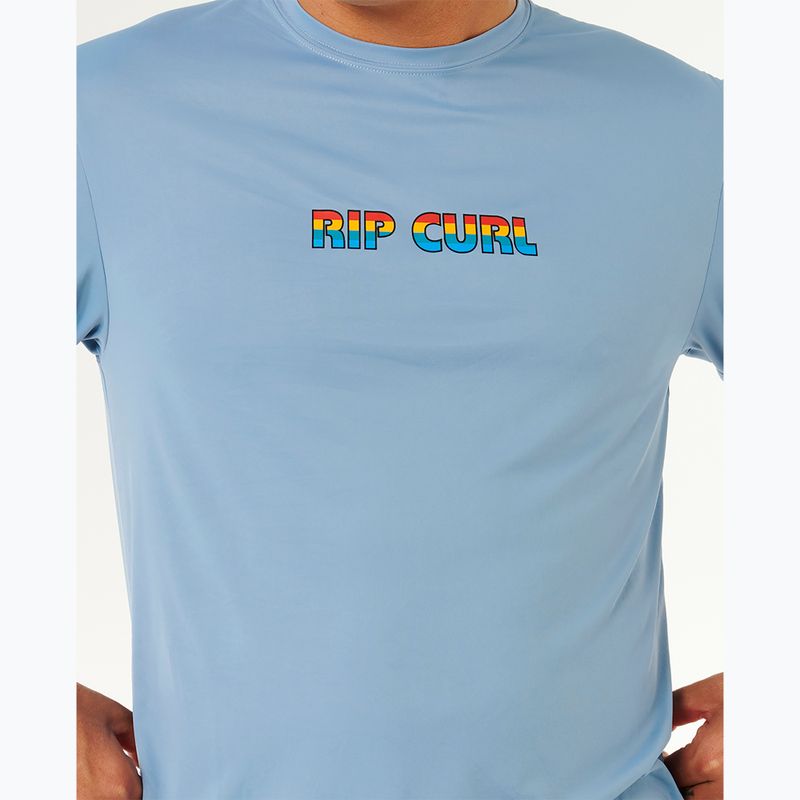 Herren-Schwimmshirt Rip Curl Icons Of Surflite Upf faded denim 6