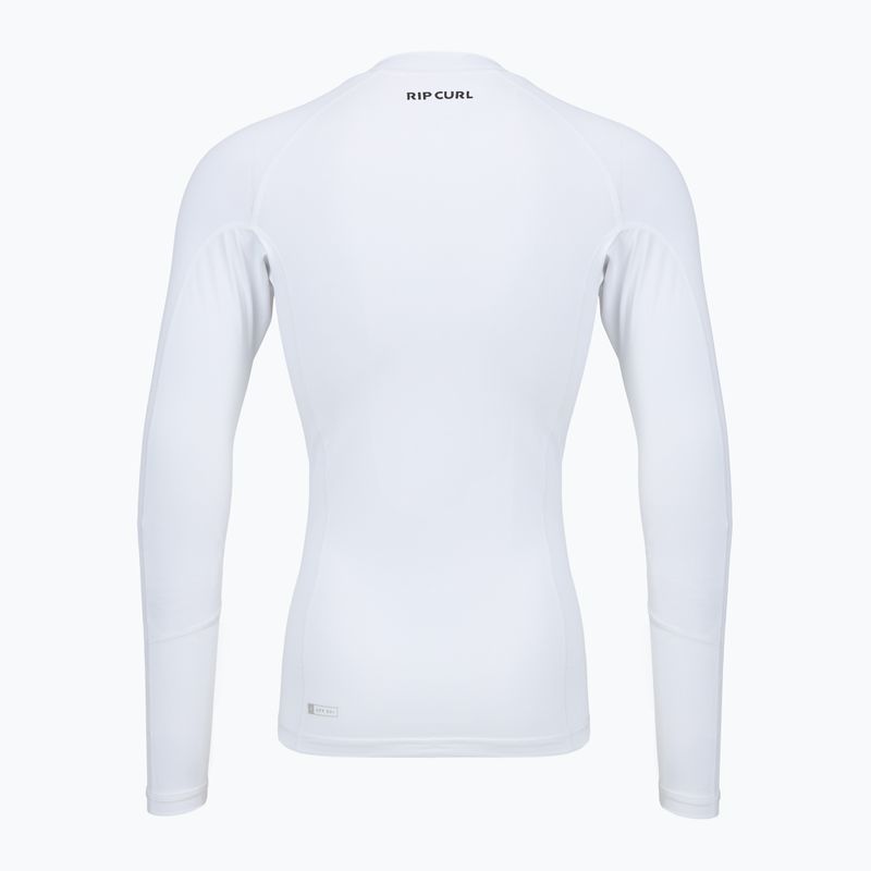 Herren-Bade-Longsleeve Rip Curl Waves Upf Perf white 2