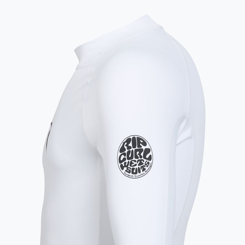 Herren-Bade-Longsleeve Rip Curl Waves Upf Perf white 5