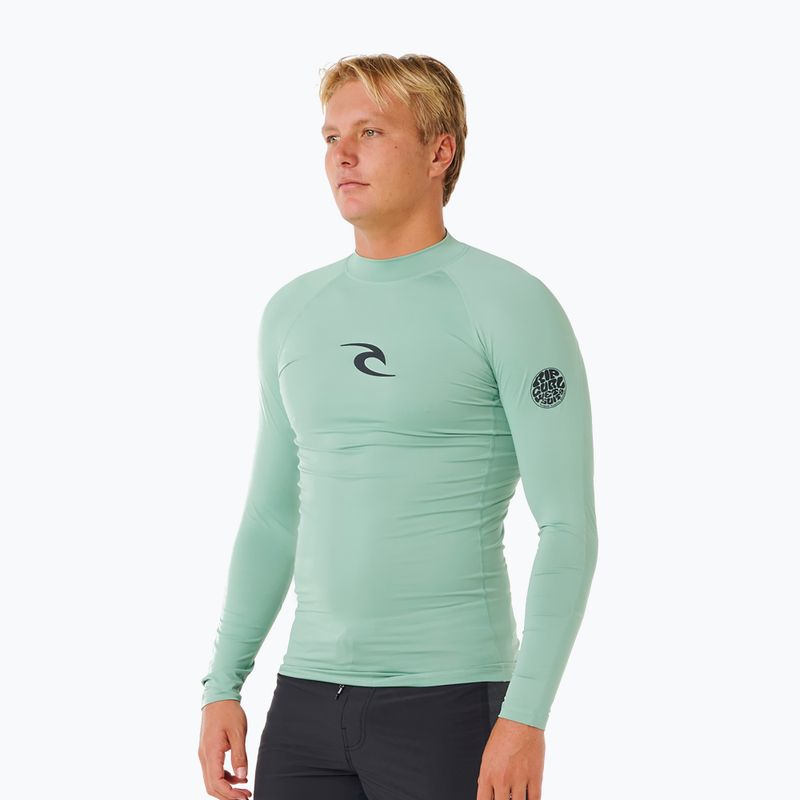 Herren-Bade-Longsleeve Rip Curl Waves Upf Perf aloe 4
