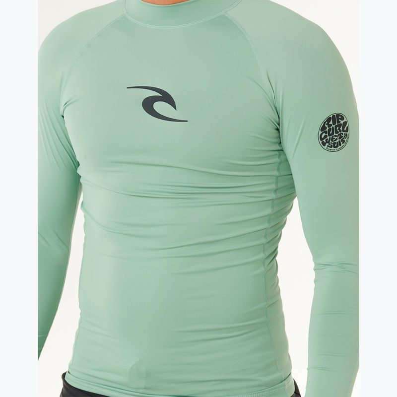 Herren-Bade-Longsleeve Rip Curl Waves Upf Perf aloe 6