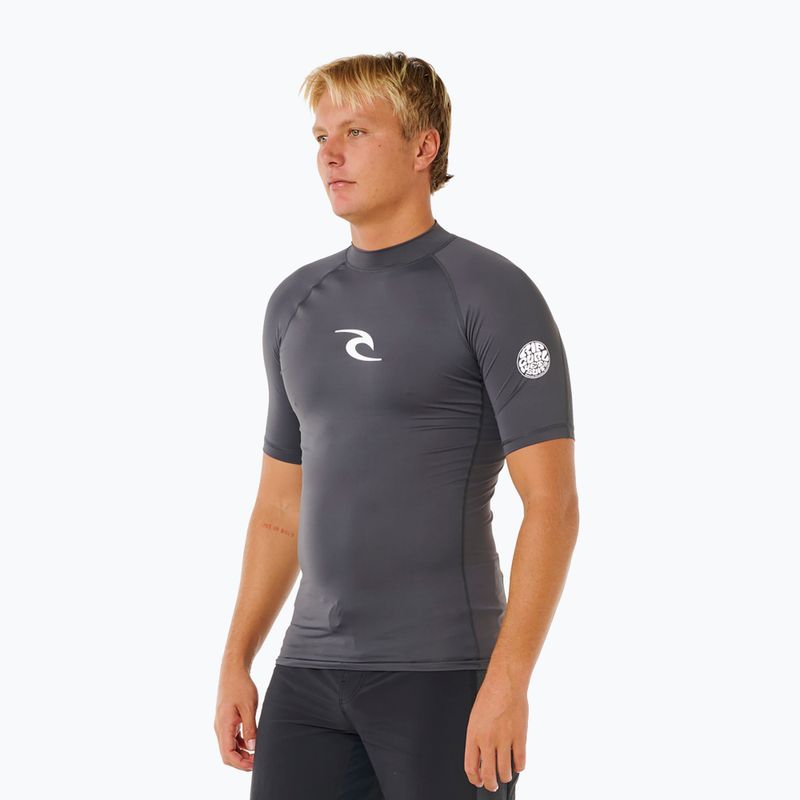 Herren-Schwimmshirt Rip Curl Waves Upf Perf charcoal grey 4