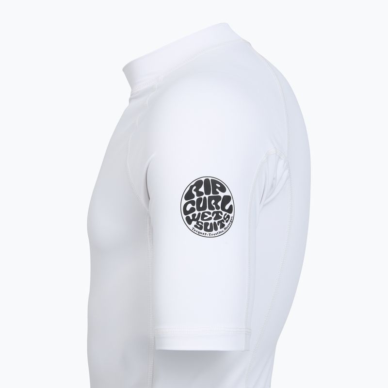 Herren-Schwimmshirt Rip Curl Waves Upf Perf white 5