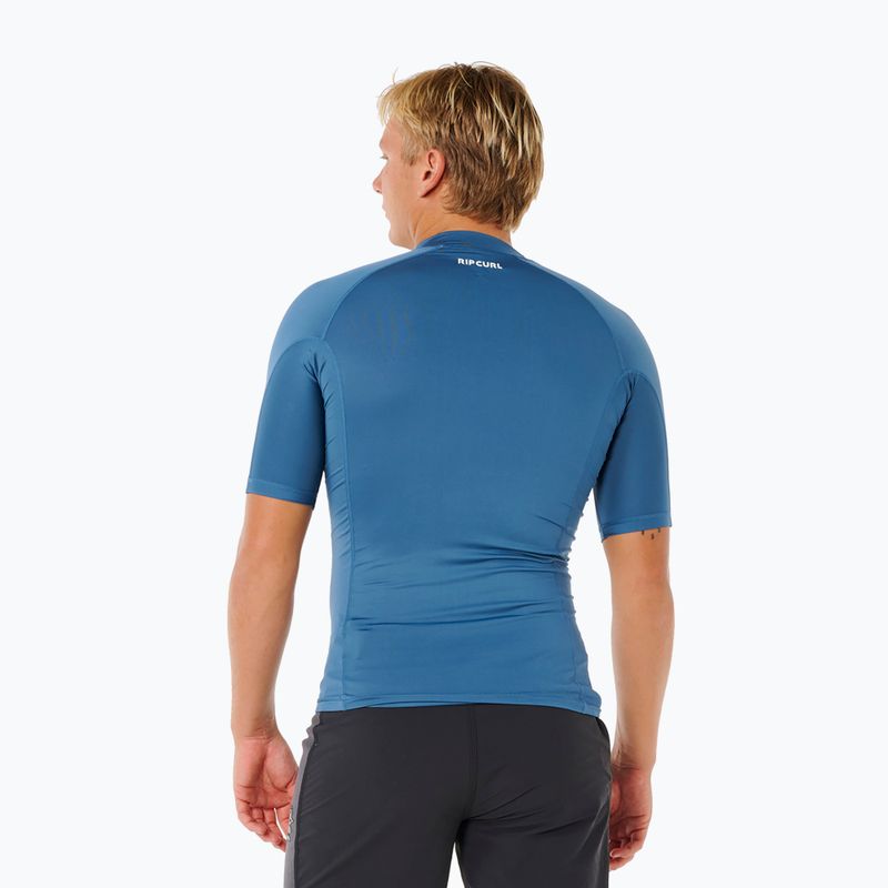 Herren-Schwimmshirt Rip Curl Waves Upf Perf bluefin 3