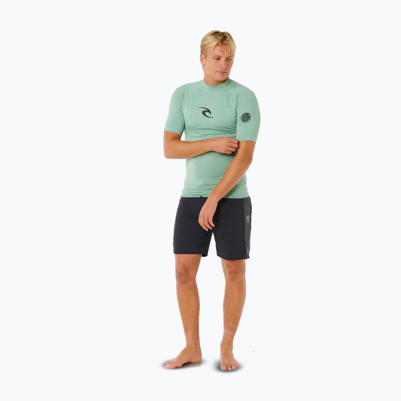 Herren-Schwimmshirt Rip Curl Waves Upf Perf aloe 2