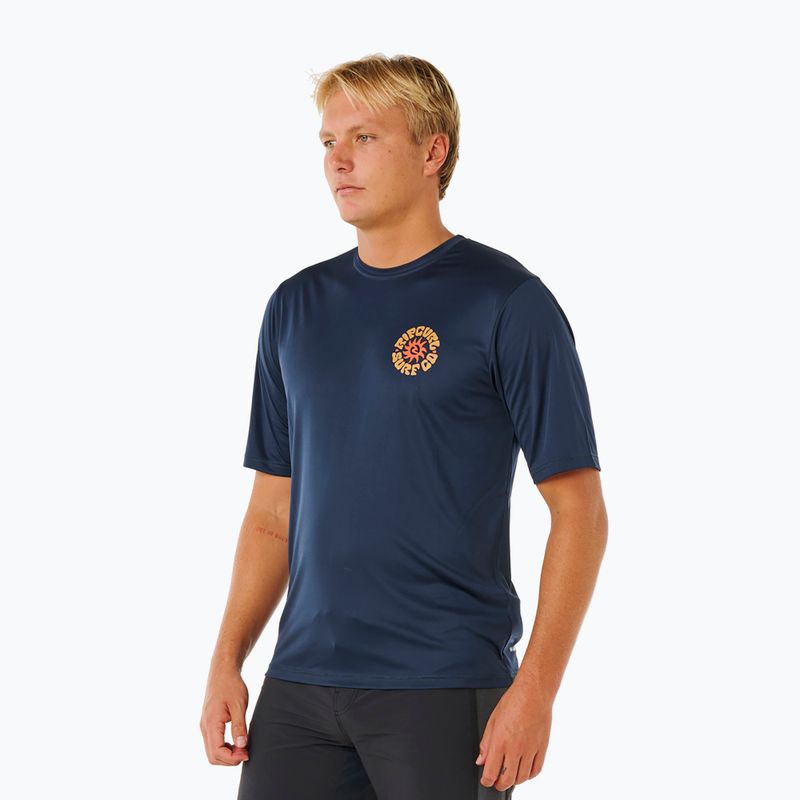 Herren-Schwimmshirt Rip Curl Pacific Rinse Surflite Upf dark navy 3