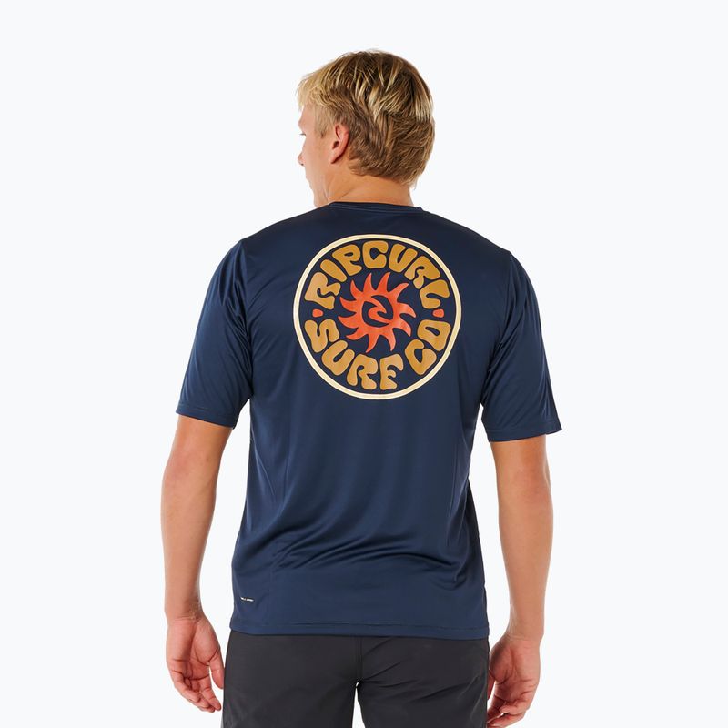 Herren-Schwimmshirt Rip Curl Pacific Rinse Surflite Upf dark navy 4