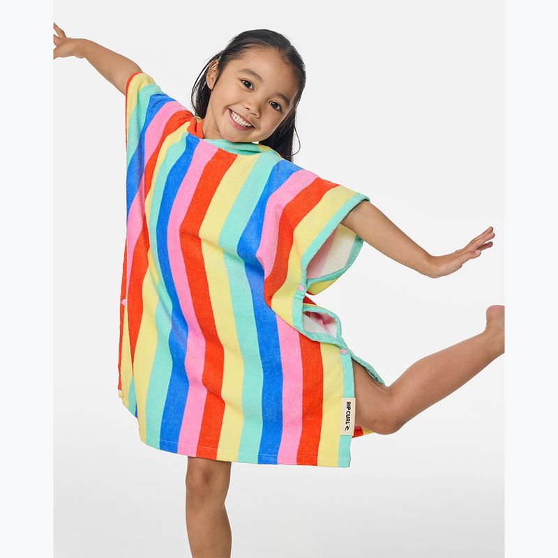 Poncho für Damen Rip Curl Mixed Snap Cotton Hooded multico 3