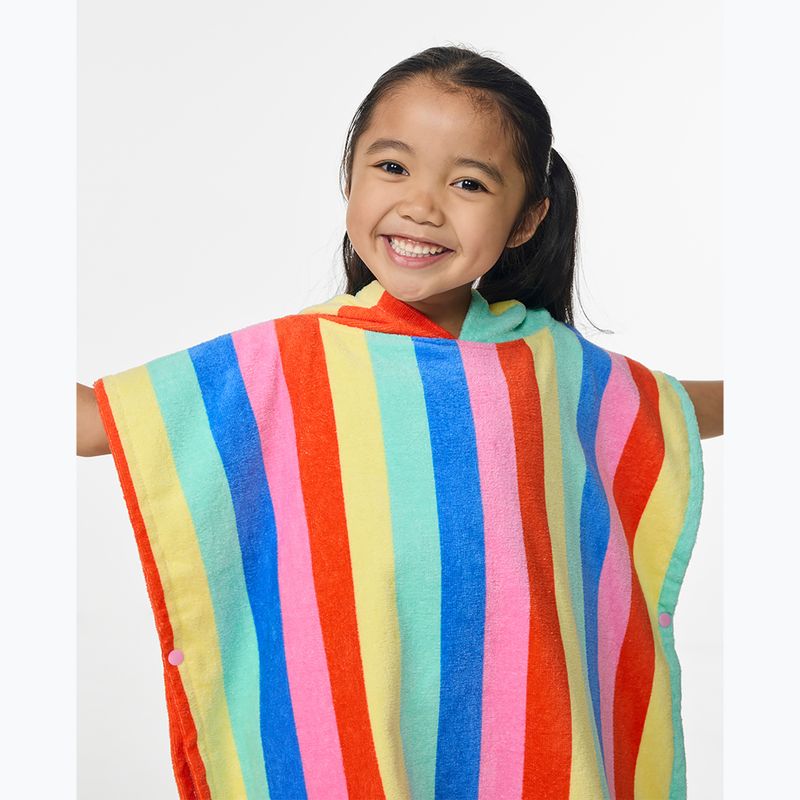 Poncho für Damen Rip Curl Mixed Snap Cotton Hooded multico 4