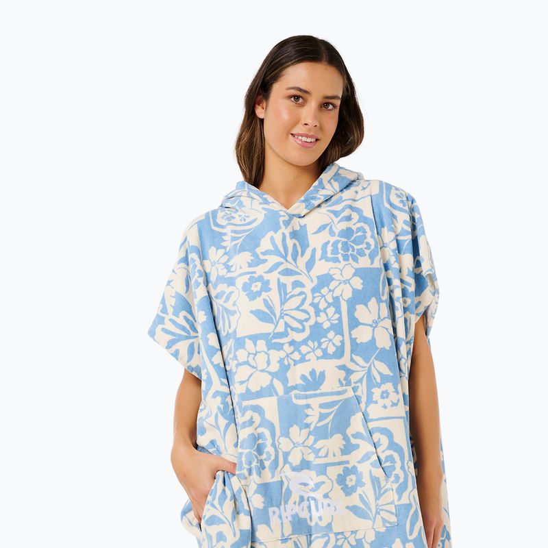 Poncho für Damen Rip Curl Mixed Hooded Towel blissful blue 5