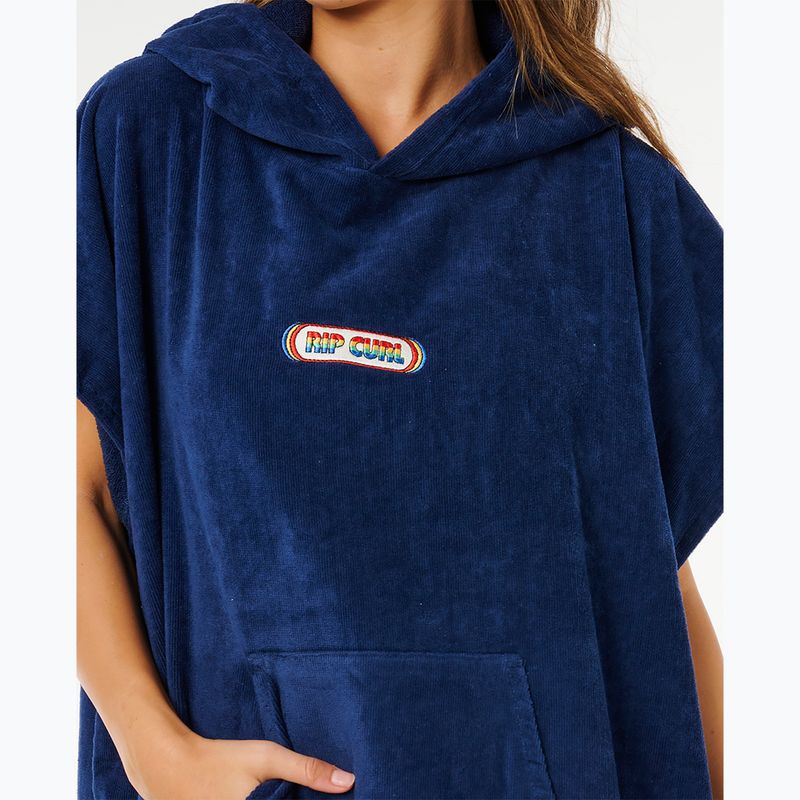 Poncho für Damen Rip Curl Icon Hooded Towel dark navy 6