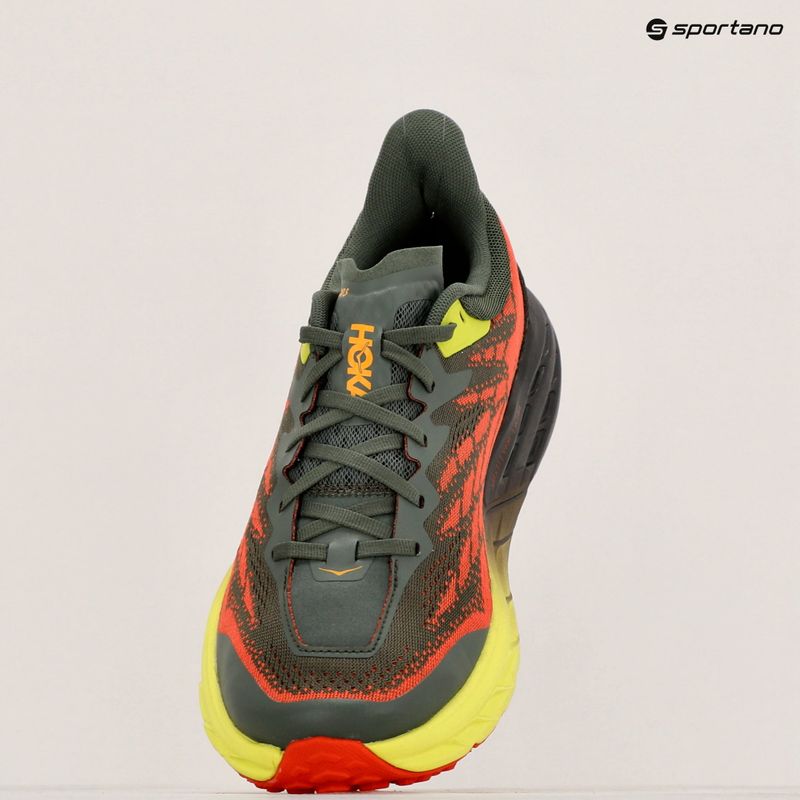 Laufschuhe Herren HOKA Speedgoat 5 Wide thyme/fiesta 11