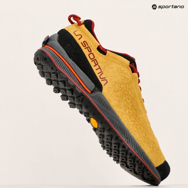 Herren La Sportiva TX2 Evo Leder savana/sangria Approach-Schuh 9